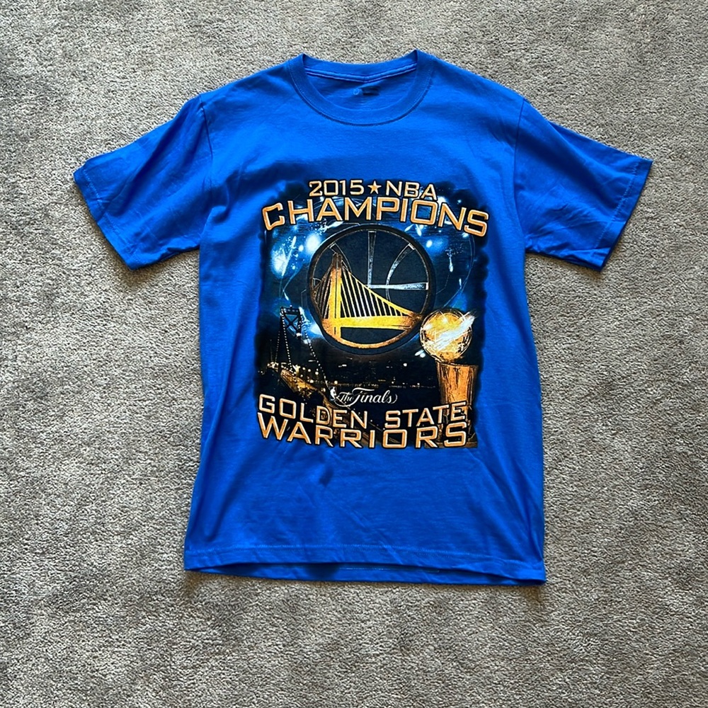 Men's Port & Company Golden State Warriors 2015 Champions T-Shirt | Size: S